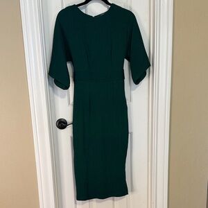 Elegant Green Midi Dress by Closet